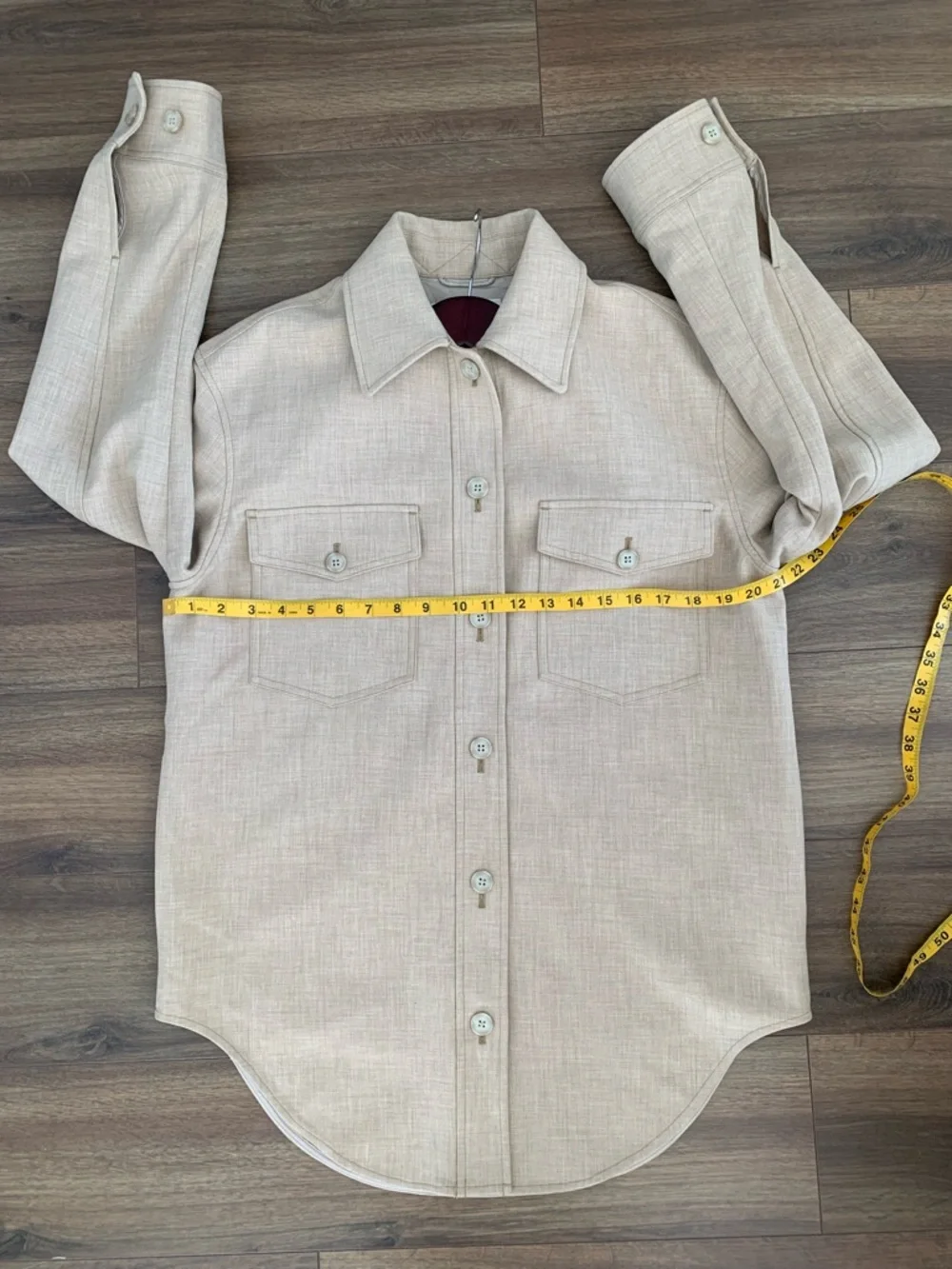 Aritzia Wilfred the Ganna shirt Jacket women’s oversized S - Picture 3 of 12